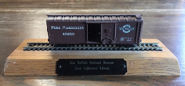 HO scale model train car